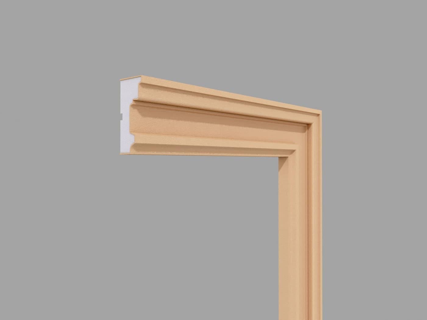 Encadrement de fenêtre FP104 — profil décoratif de façade Profilia Décor, Encadrements de fenêtres, vue 5