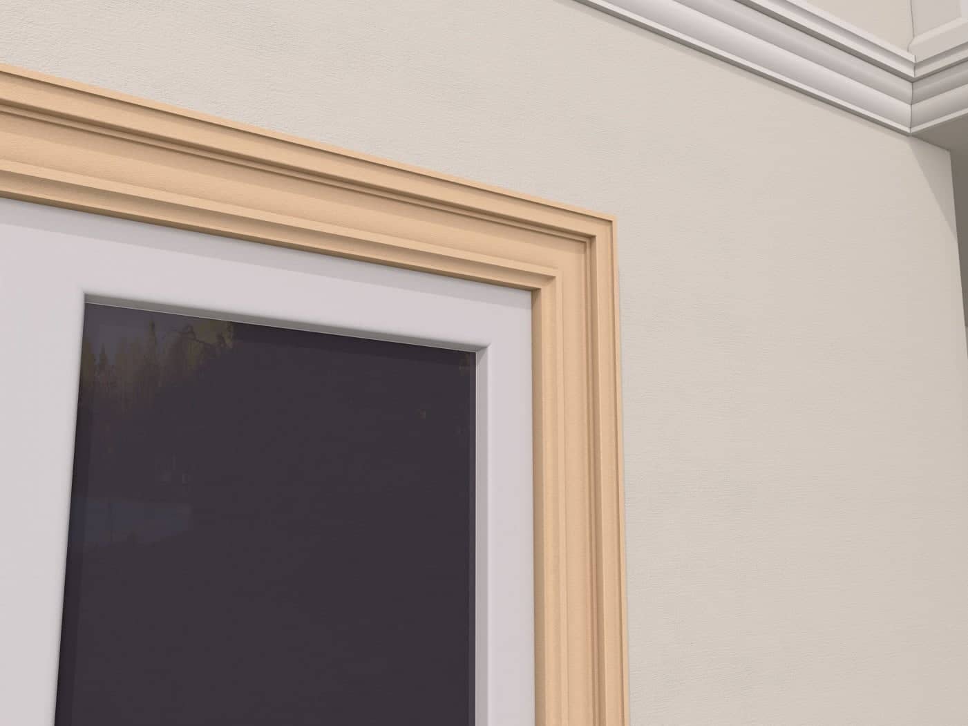 Encadrement de fenêtre FP104 — profil décoratif de façade Profilia Décor, Encadrements de fenêtres, vue 6