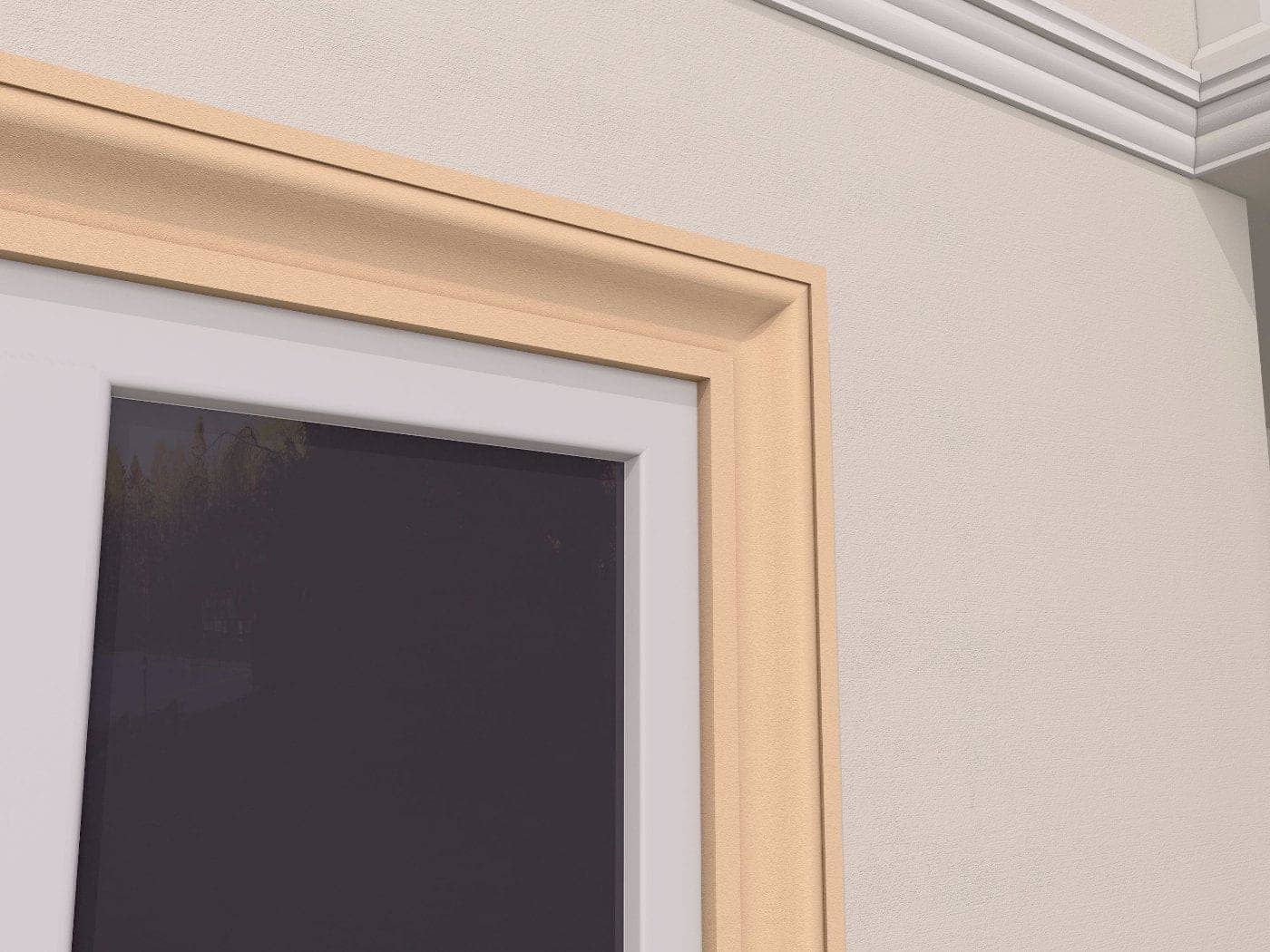 Encadrement de fenêtre FP105 — profil décoratif de façade Profilia Décor, Encadrements de fenêtres, vue 5