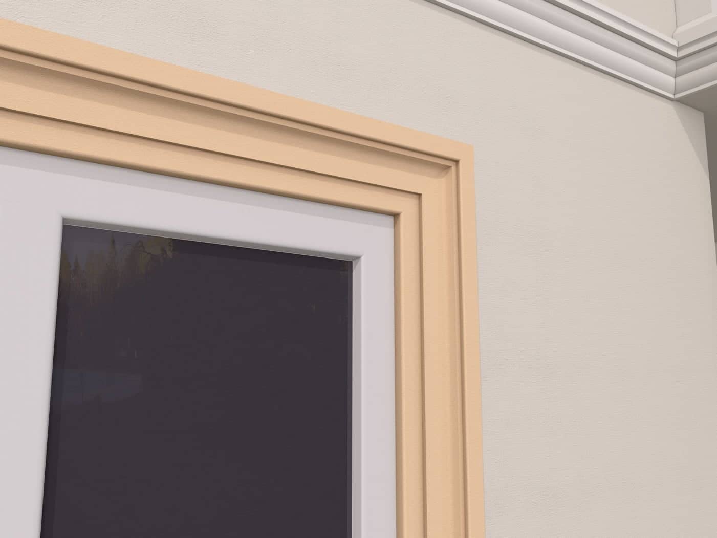 Encadrement de fenêtre FP106 — profil décoratif de façade Profilia Décor, Encadrements de fenêtres, vue 6