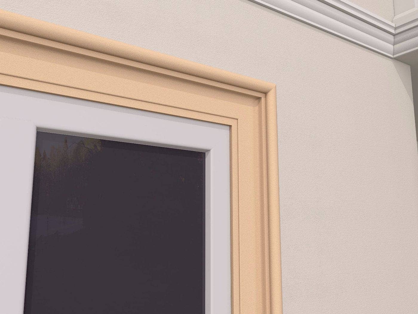 Encadrement de fenêtre FP107 — profil décoratif de façade Profilia Décor, Encadrements de fenêtres, vue 5