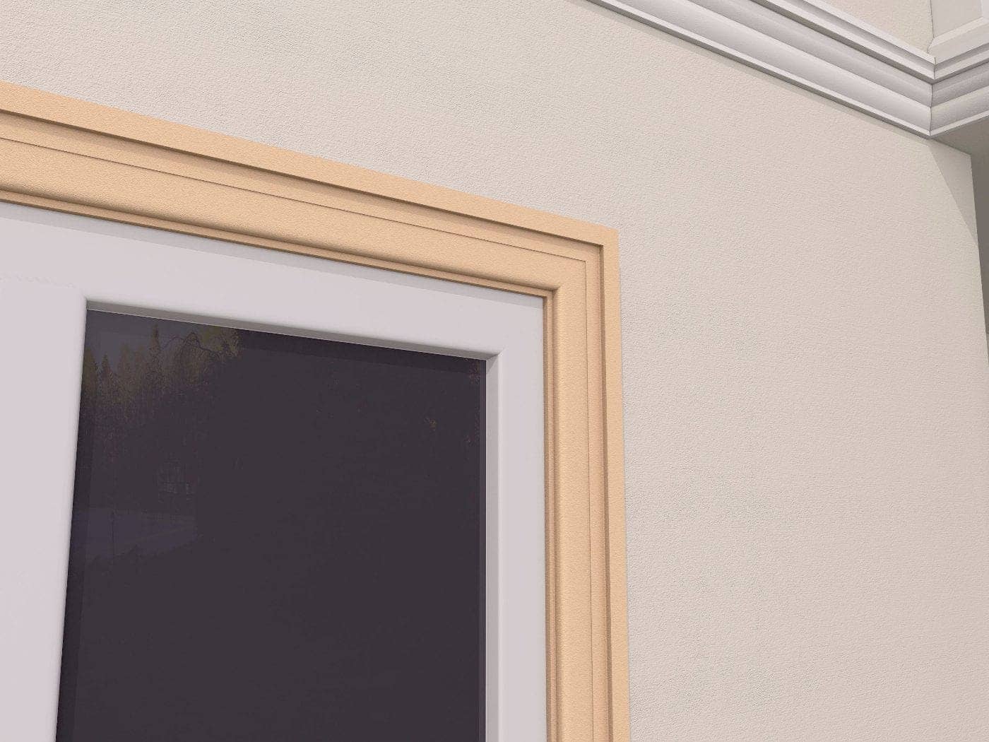 Encadrement de fenêtre FP108 — profil décoratif de façade Profilia Décor, Encadrements de fenêtres, vue 4