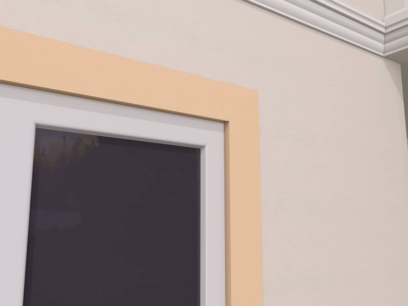 Encadrement de fenêtre FP109 — profil décoratif de façade Profilia Décor, Encadrements de fenêtres, vue 5