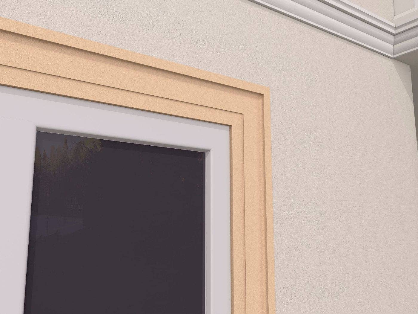 Encadrement de fenêtre FP112 — profil décoratif de façade Profilia Décor, Encadrements de fenêtres, vue 5