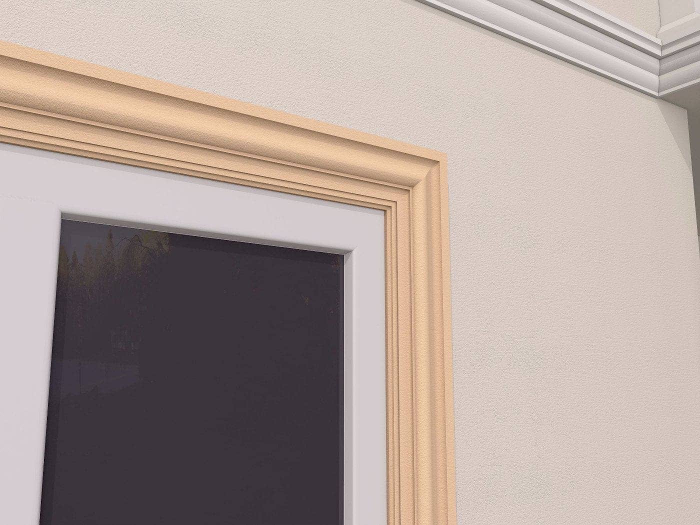 Encadrement de fenêtre FP116 — profil décoratif de façade Profilia Décor, Encadrements de fenêtres, vue 6