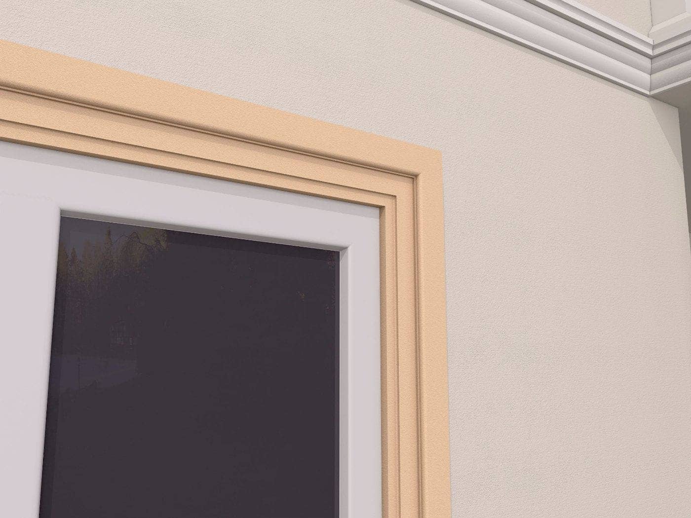 Encadrement de fenêtre FP117 — profil décoratif de façade Profilia Décor, Encadrements de fenêtres, vue 5
