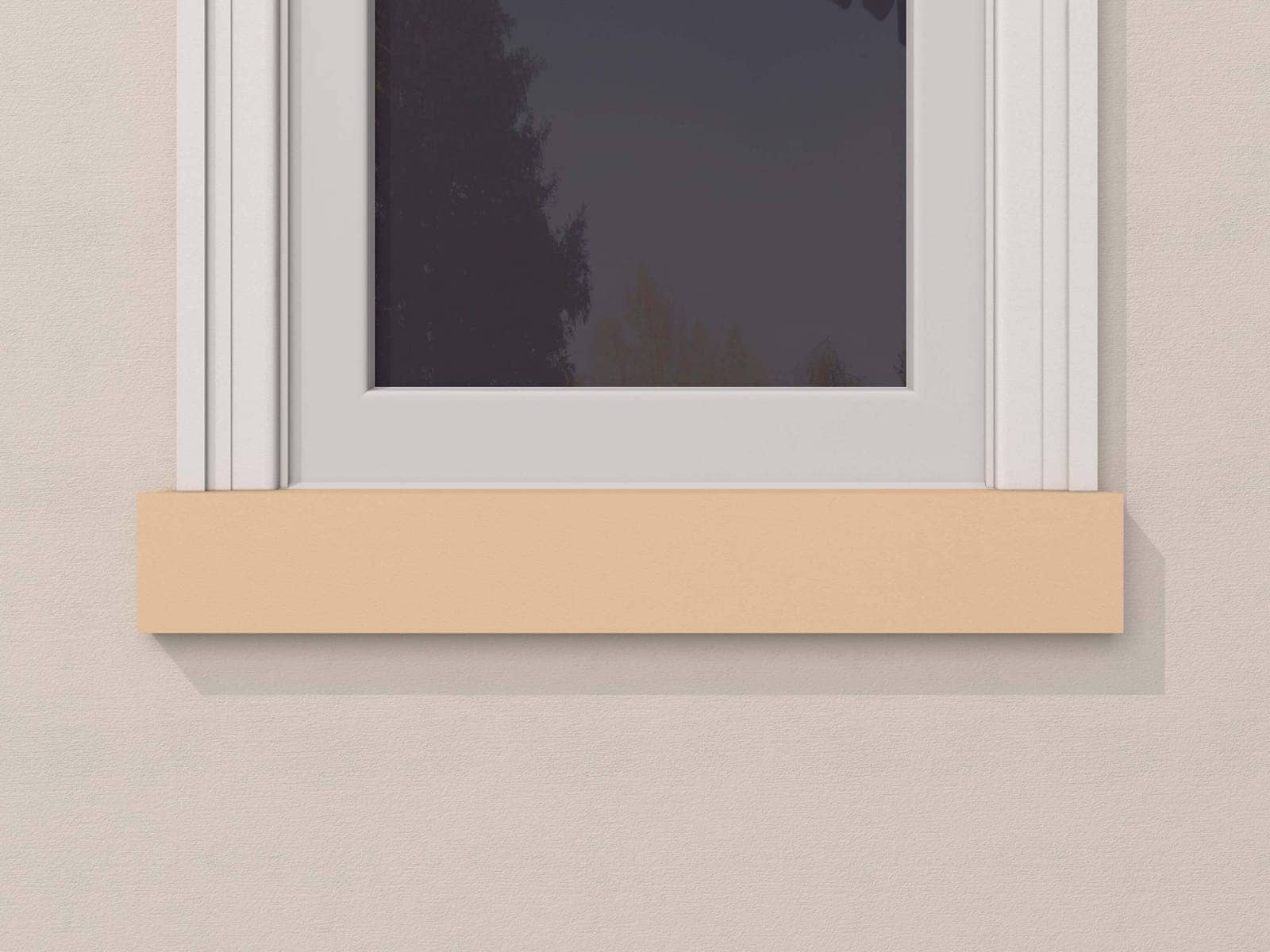 Appui de fenêtre FP218 — profil décoratif de façade Profilia Décor, Appuis de fenêtre, vue 3