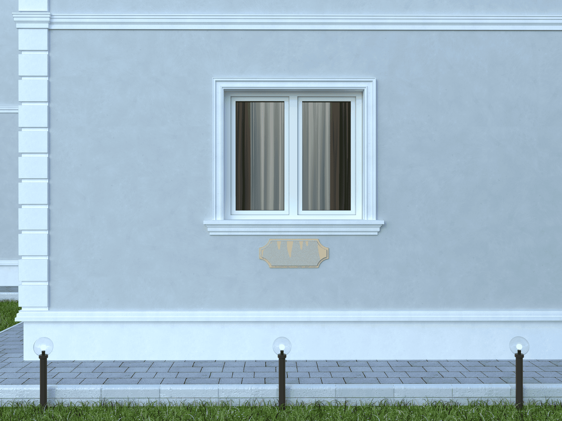 Accent décoratif FPADE5 — profil décoratif de façade Profilia Décor, Accents décoratifs, vue 2