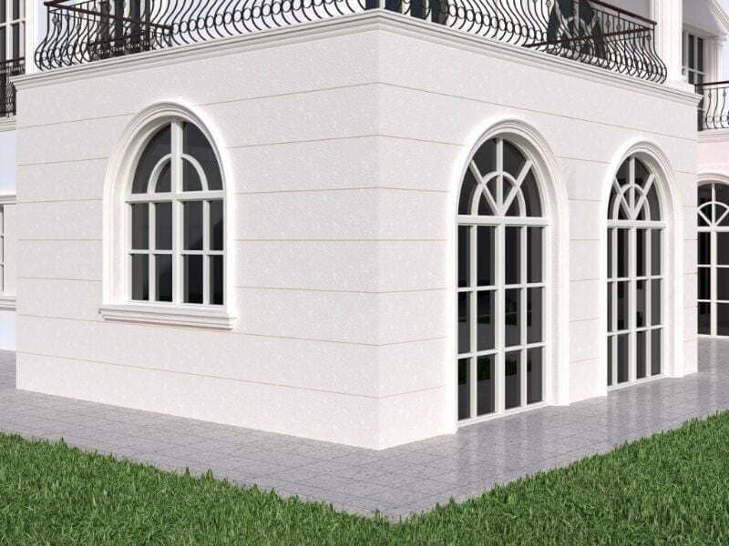 Isolation décorative FPTD10 — profil décoratif de façade Profilia Décor, Système d’isolation décoratif, vue 2