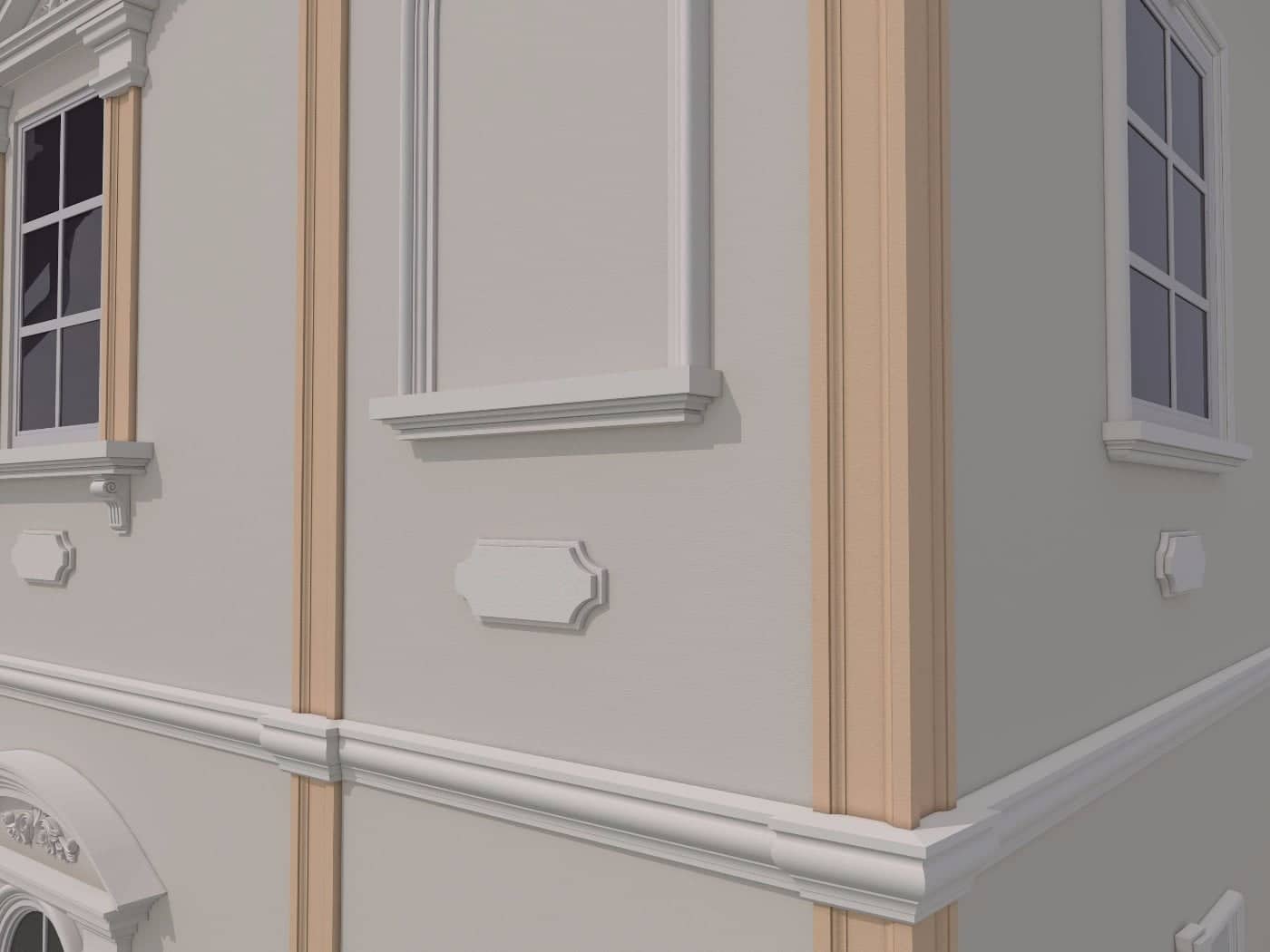 Pilastre FP501-200 — profil décoratif de façade Profilia Décor, Pilastres, vue 1 Pilastre FP501-200 — profil décoratif de façade Profilia Décor, Pilastres, vue 1