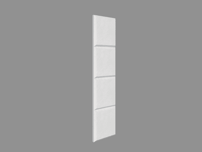 Chaîne d’angle FPCL01-1M — 1 m — profil décoratif de façade Profilia Décor, Chaînes d’angle, vue 1 Chaîne d’angle FPCL01-1M — 1 m — profil décoratif de façade Profilia Décor, Chaînes d’angle, vue 1
