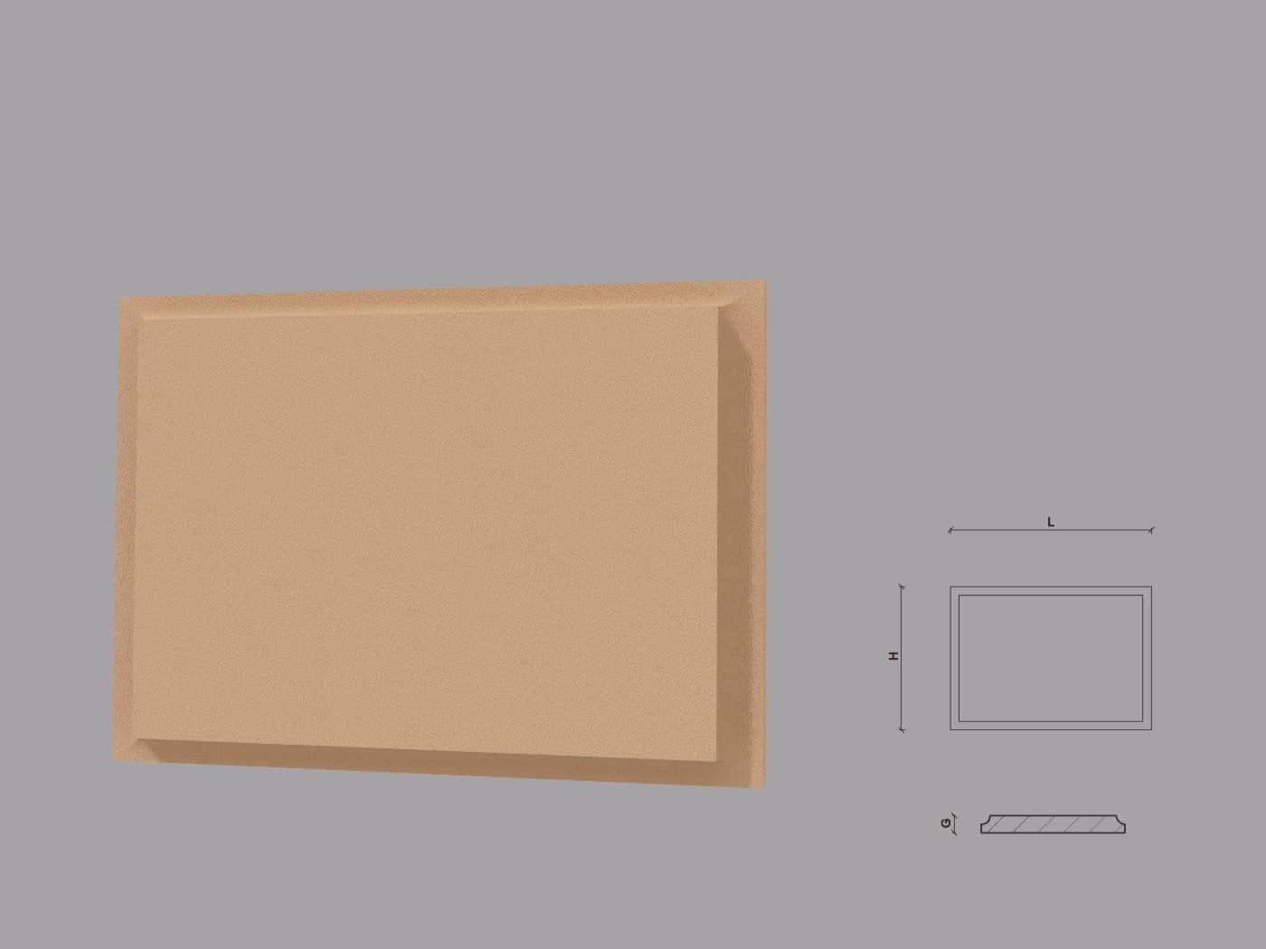 Chaîne d’angle FPCL02 — profil décoratif de façade Profilia Décor, Chaînes d’angle, vue 1 Chaîne d’angle FPCL02 — profil décoratif de façade Profilia Décor, Chaînes d’angle, vue 1