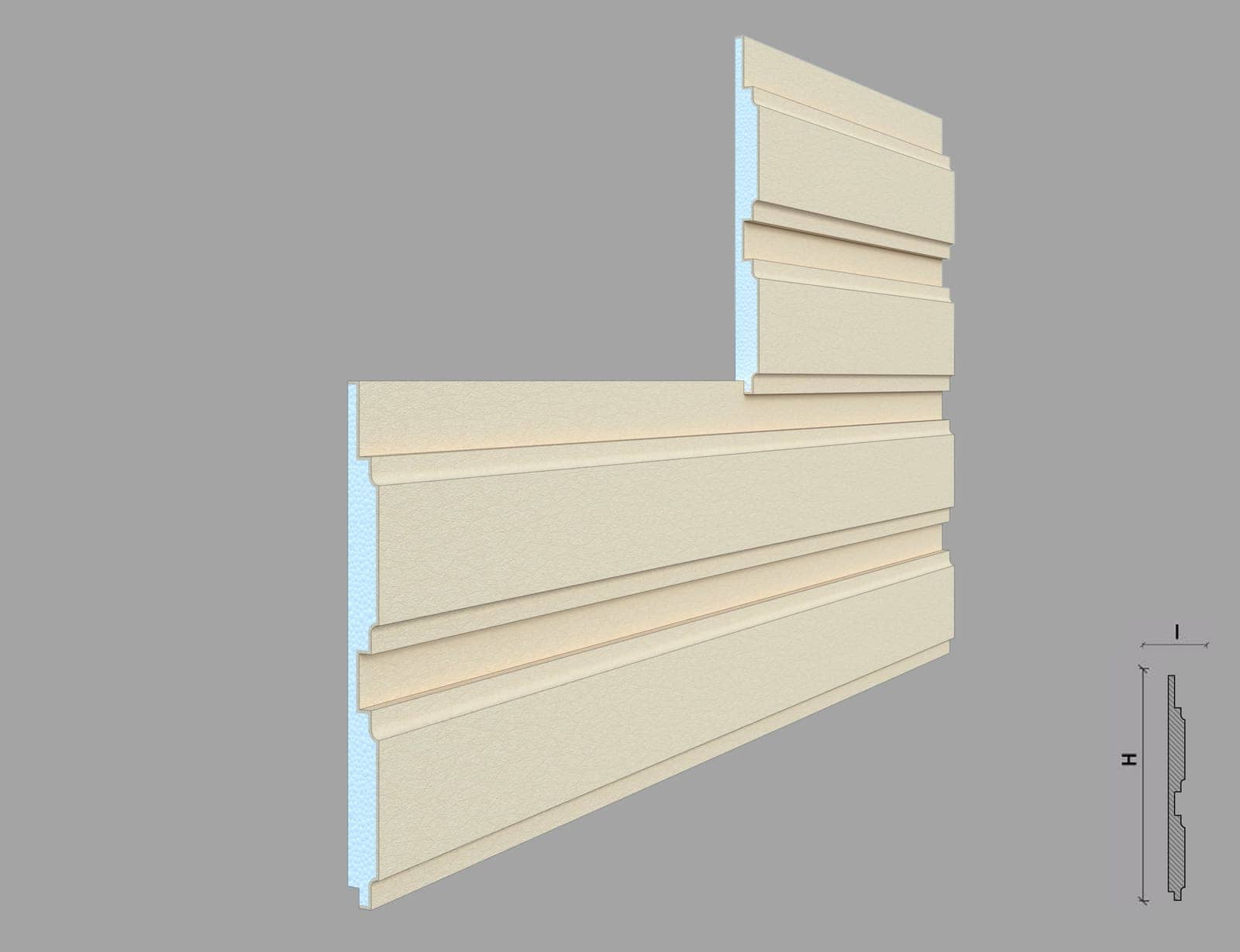 Isolation décorative FPTD07 — profil décoratif de façade Profilia Décor, Système d’isolation décoratif, vue 1 Isolation décorative FPTD07 — profil décoratif de façade Profilia Décor, Système d’isolation décoratif, vue 1