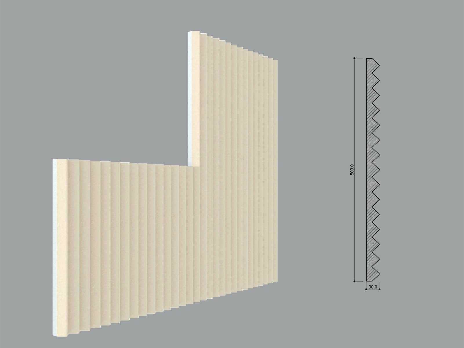 Isolation décorative FPTD13 — profil décoratif de façade Profilia Décor, Système d’isolation décoratif, vue 1 Isolation décorative FPTD13 — profil décoratif de façade Profilia Décor, Système d’isolation décoratif, vue 1