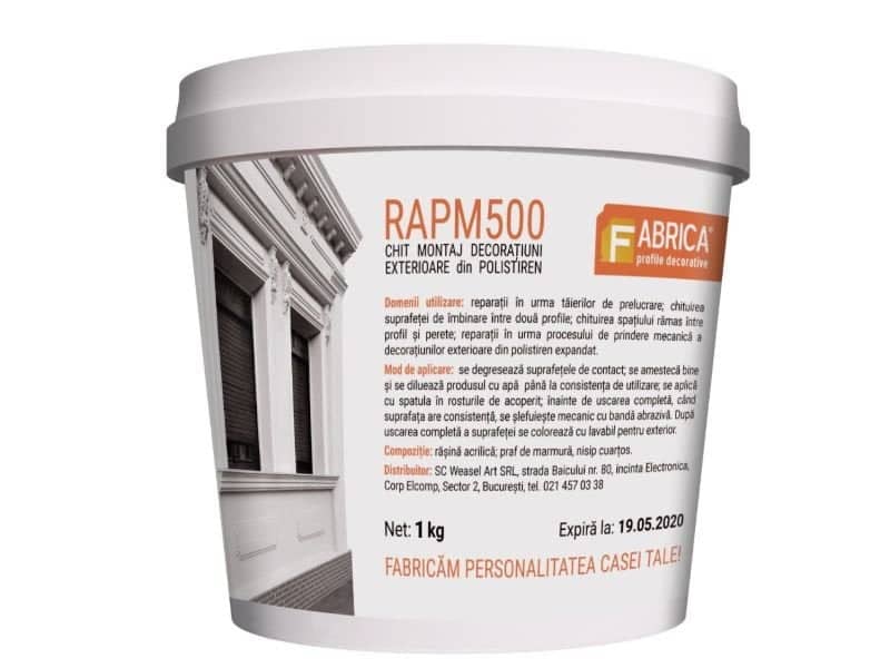Mastic de jointoiement RAPM500 — 1 kg — profil décoratif de façade Profilia Décor, Accessoires de pose, vue 1 Mastic de jointoiement RAPM500 — 1 kg — profil décoratif de façade Profilia Décor, Accessoires de pose, vue 1