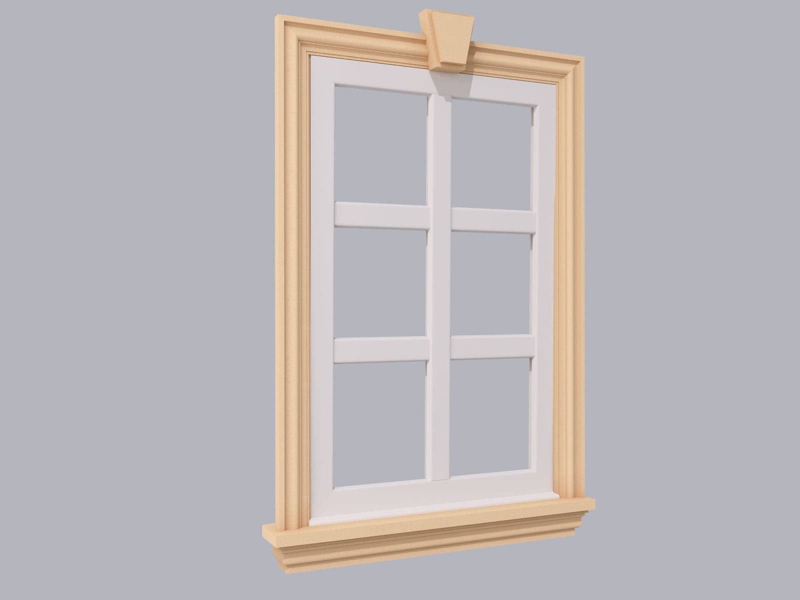 Kit de profils pour fenêtre — Set 5 — profil décoratif de façade Profilia Décor, Kits de profils pour fenêtres, vue 1 Kit de profils pour fenêtre — Set 5 — profil décoratif de façade Profilia Décor, Kits de profils pour fenêtres, vue 1